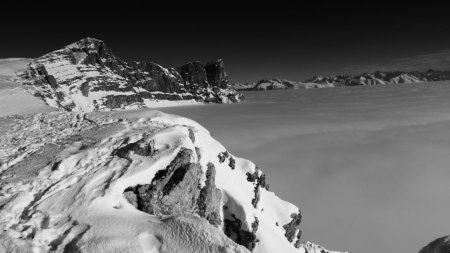 mer de nuage vers le Moucherotte