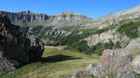 Les rochers caractéristiques.