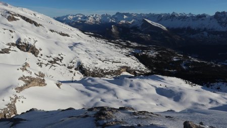 Sur la crête Costebelle.