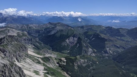 Vers le lac de Serre-Ponçon.