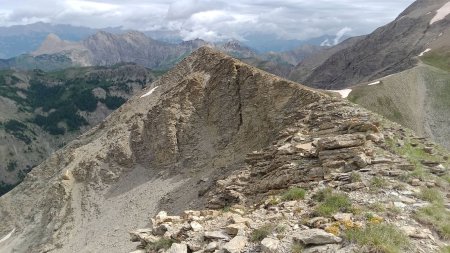 L’arête nord de la tête du Vallonnet