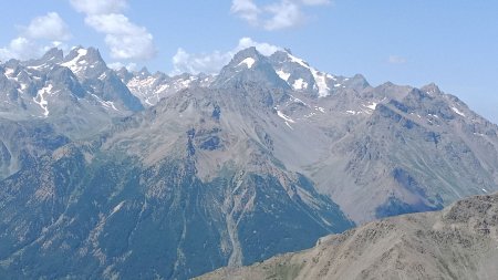 Pic Bourcet, Grande Ruine, Pic Gaspard et Meije