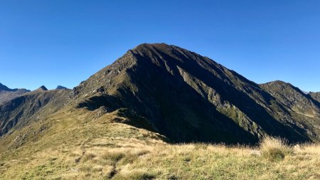 La Pique d’Endron vue de la Crête du Sarrasi.