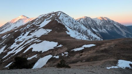 La vue du col de Lachen