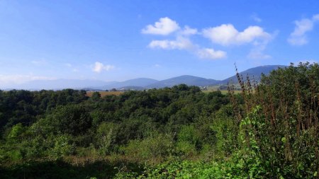 Le Haut-Pilat, bien brumeux.