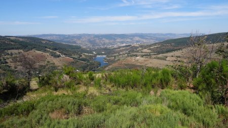 Lac de retenue de Soulages.