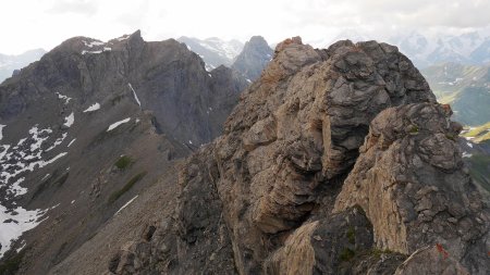 Crête menant au Sommet des Rousses.