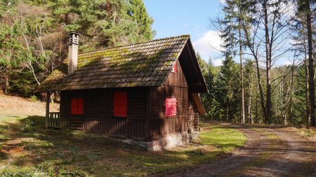 L’arrivée à la Latschighütte.