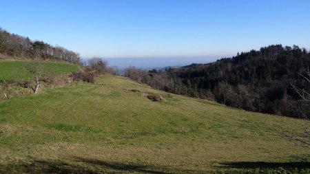  	Dans le rétro en arrivant au hameau de Pérevent.