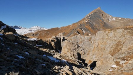 La brèche et le Monte Ouille.