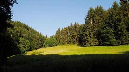 En descente sur l’Oostalweg (westlich).