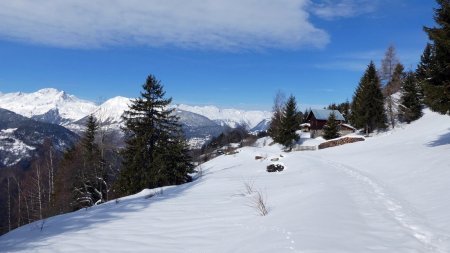 Vers Parganty, vue arrière