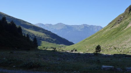 Vue arrière, vers la Plagne