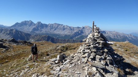 Tête de Jacquette, l’un des nombreux cairns