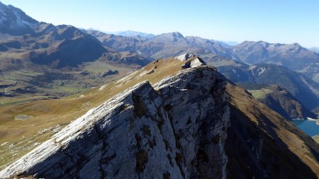 Crête vers le Rocher du Vent