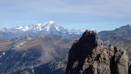 Mont Blanc et Aiguille de Mey