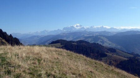 Sur le dôme de la Tête, Mont Blanc