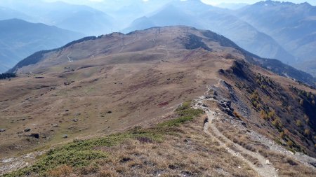 Descente vers le Passage du Bozon