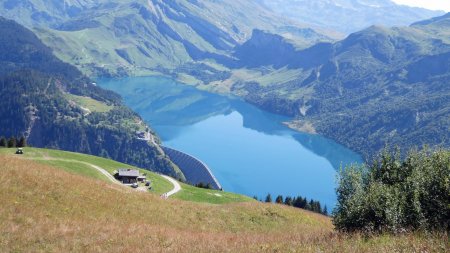  Barrage et lac de Roselend