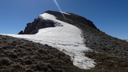 Montée vers l’ensemble «Rocher Peyron - Bec du Lièvre»