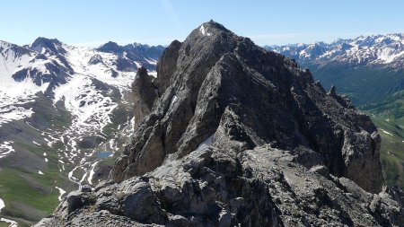 La crête exposée du Bec du Lièvre