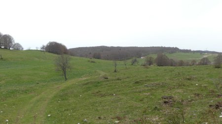 A l’approche de la ferme du Tumet