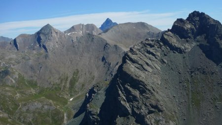 Zoom sur les grandes cimes de l’Ubaye.