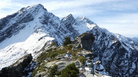 Crête vers le col de Roche Plane