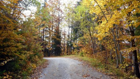 Retour au parking des Sardoches