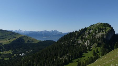 Pointe Percée, Aravis, chaîne du Bargy et pointe de Rovagne