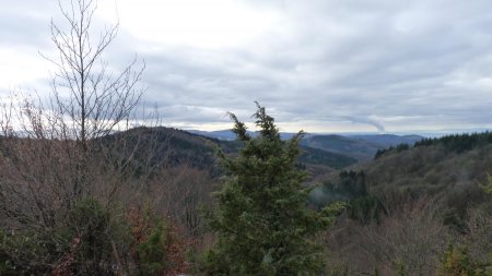 Le point de vue à côté du sommet (photo d’une précédente sortie)