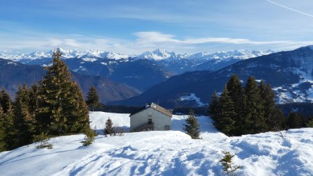 Retour, chalet du Haut Gentil