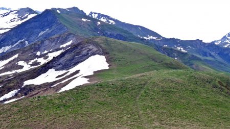 Le Monts des Acrays (au dessus du gros névé)