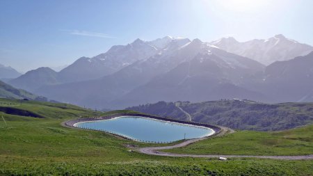 Col du Joly, le Mont Blanc sous la brume !