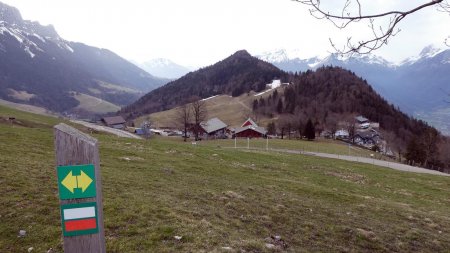 Col de la Forclaz et balisage du GRP