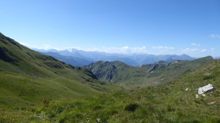 Au col de Pierre Percée, vers la Vanoise, Encombres, Cheval Noir