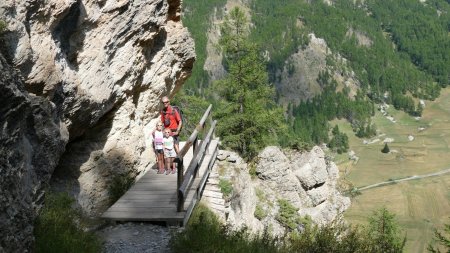 Pause photo sur la passerelle.