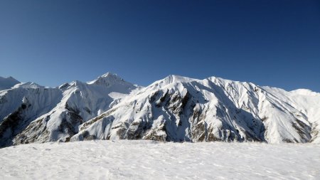 Grande Moendaz, Pointes de la Levrière et de Praz Bégnay