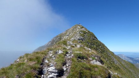 Descente vers le Pas de l’Ours, vue arrière