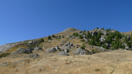 Ces pointements rocheux, c’est curieux !