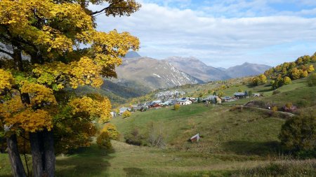 Vue arrière, les Granges