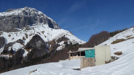 Chalet détruit par l’avalanche (Février 2019)