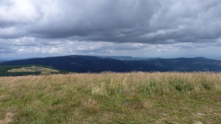 Panorama en direction du Tanet depuis le Hohneck