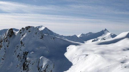 Sur le retour : Rocheboc, Combe Bénite et Crêt du Rey