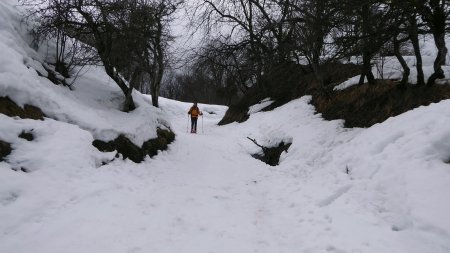 Descente vers les Allues