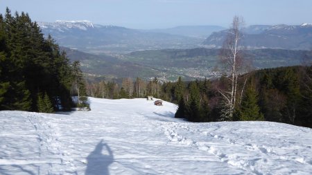 Sur l’ancienne piste, vue arrière