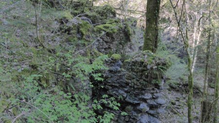 D’anciens vestiges d’aménagements 