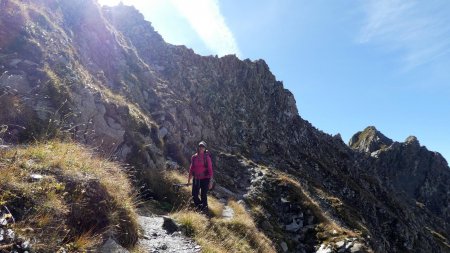 Retour, sous le Passeur de Pralognan