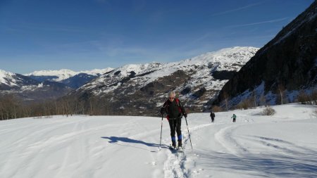 Montée tranquille.