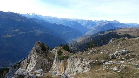 Vers Moûtiers et les Trois Vallées